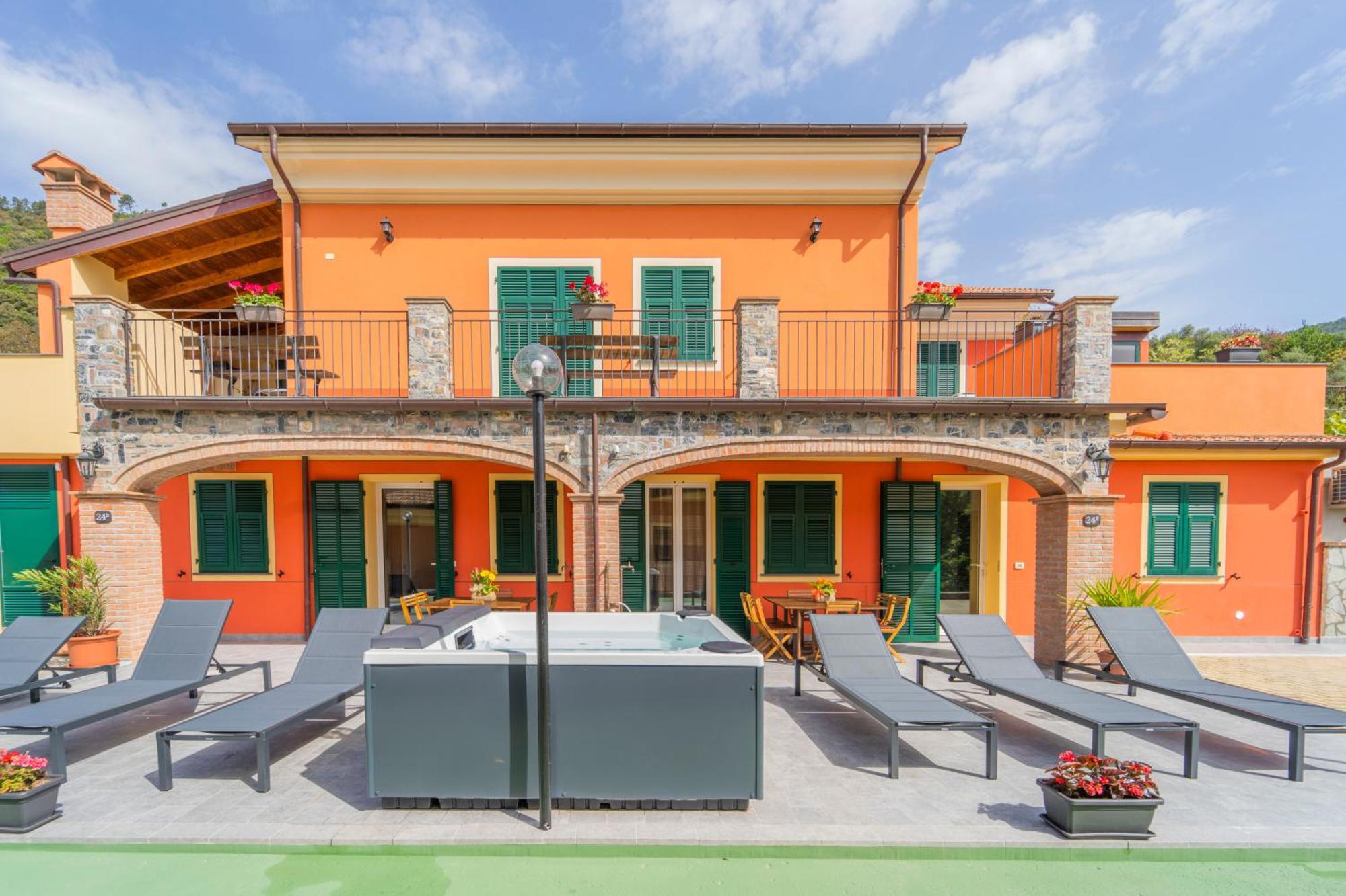 045B - Villetta Moderna 02-24E Con Vasca Idromassaggio In Giardino, Solo 15 Minuti Da Mare E Spiaggia - Posto Auto Gratuito San Lazzaro  Exterior foto