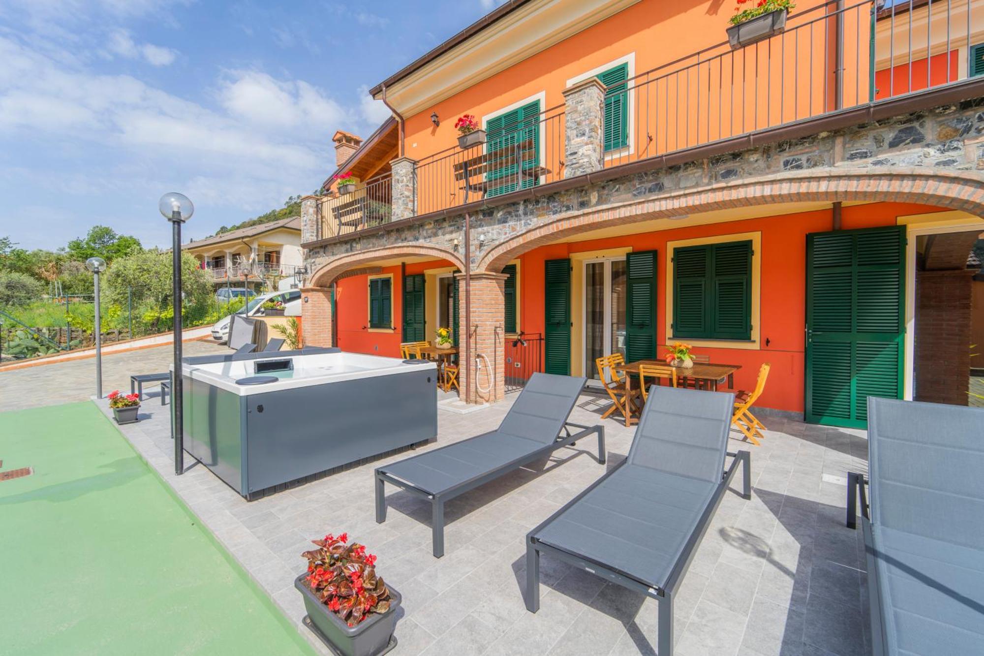 045B - Villetta Moderna 02-24E Con Vasca Idromassaggio In Giardino, Solo 15 Minuti Da Mare E Spiaggia - Posto Auto Gratuito San Lazzaro  Exterior foto